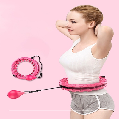 Yoga Egzersizi Ayarlanabilir Spor Daire Ağırlıklı Spor Salonu Fitness Hula Hoop