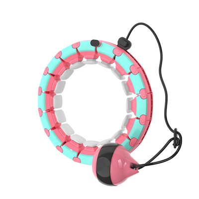Silikon ABS Ağırlıklı Akıllı Hula Hoop Ayarlanabilir Boyut