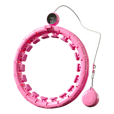 ABS PVC PP Akıllı Sayma Hula Hoop, Ayarlanabilir Karın Bel Fitness Hoop