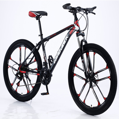 Katlanabilir Yüksek Karbonlu Çelik Dağ Bisikleti 26&quot; Sıradan Pedal