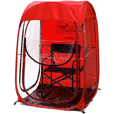Sun Shelter Tek Katmanlı Çelik Tel 210D Oxford Kumaş Hava Baklaları Çadırı