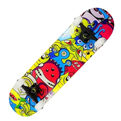 Dragon Dört Tekerlekli Kaykay Kırmızı Pu Yastık Longboard Kaykay