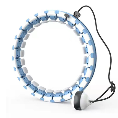 Silikon ABS Kilo Kaybı Akıllı Hula Hoop, 24 Knot Ağırlıklı Hula Hoop