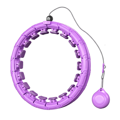 ABS PVC PP Akıllı Sayma Hula Hoop, Ayarlanabilir Karın Bel Fitness Hoop