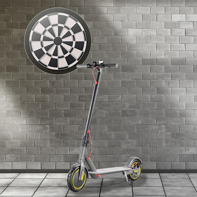 2 Tekerlek Akülü Elektrikli Scooter 70km, 10 İnç Lastik Katlanır E Scooter