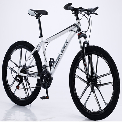 Boncuk Pedalı Alüminyum Dağ Bisikleti Katlanamaz Sabit Dişli 26&quot; Disk Fren