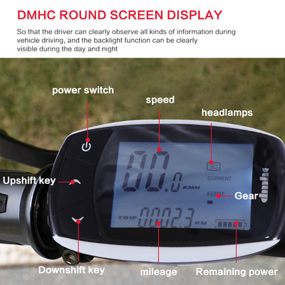 Yumuşak Kuyruk Çerçevesi 40Km/H Magnezyum Alaşımlı 30-50Km/H Elektrikli Bisiklet