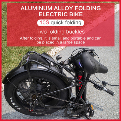 500W Lityum Pil Elektrikli Bisiklet Alüminyum Pedallar Magnezyum Alaşımlı