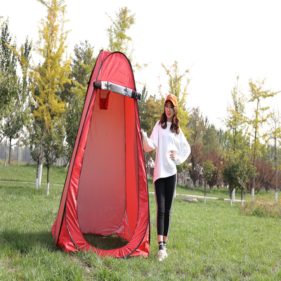1.2x1.2x1.9m Tek Açılır Duş Çadırı, Suya Dayanıklı Kamp Duş Tuvalet Çadırı