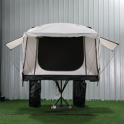 Suya Dayanıklı Çatı Kamp Çadırı 2-3 Kişi Aşınmaya Dayanıklı Tuval PU Katmanı