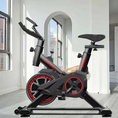 Home Gym Yüksek Karbonlu Çelik Dönen Bisiklet Gövdesi Güçlü Fitness Bisikleti