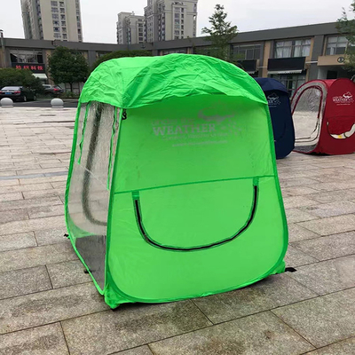 Sun Shelter Tek Katmanlı Çelik Tel 210D Oxford Kumaş Hava Baklaları Çadırı